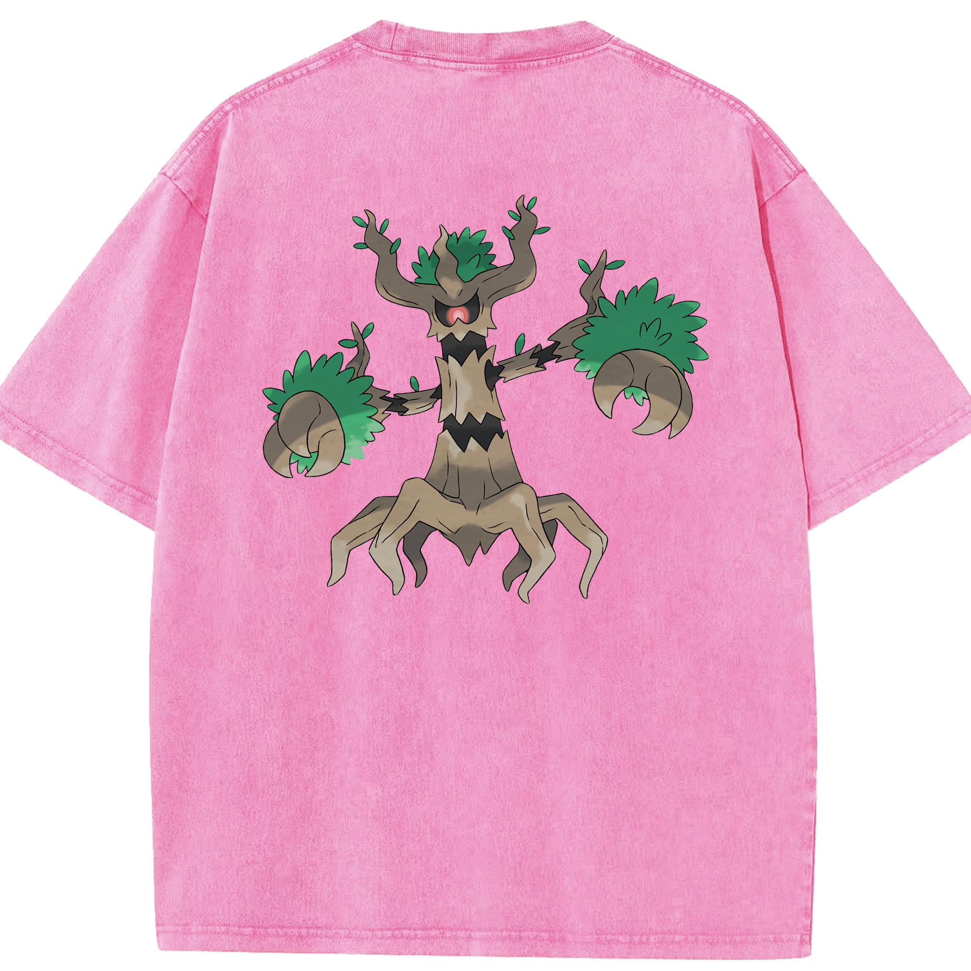 （画像用） ポケットモンスター Pokémon 綿100% ヴィンテージ風 半袖Tシャツ（背面プリント）